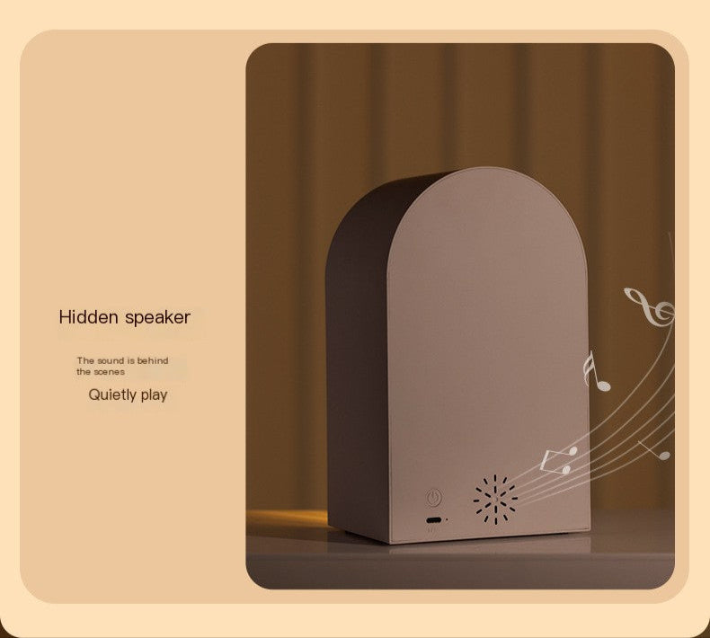 Nordic LED Table Lamp with Bluetooth Speaker and Night Light