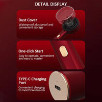 Hair Oiling Red Light Scalp Massager