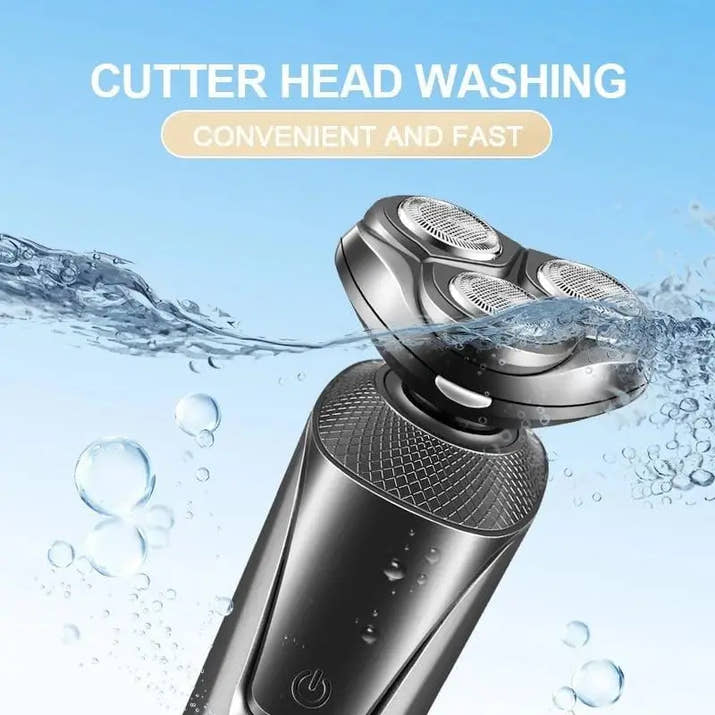 Professional 3-in-1 Electric Razor for Men with Trimmer and Shave