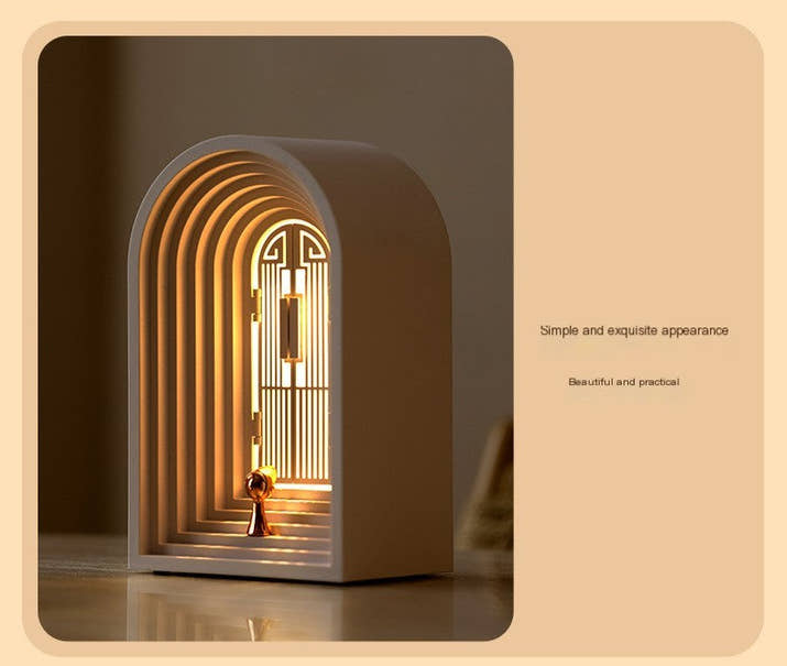 Nordic LED Table Lamp with Bluetooth Speaker and Night Light