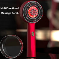 Hair Oiling Red Light Scalp Massager