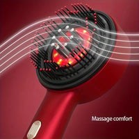 Hair Oiling Red Light Scalp Massager