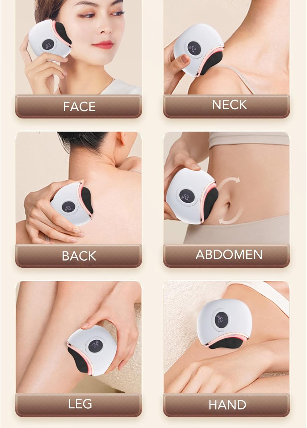 Smart Electric Gua Sha Scraping Massager (Single Unit)