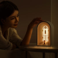 Nordic LED Table Lamp with Bluetooth Speaker and Night Light