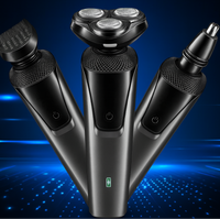 Professional 3-in-1 Electric Razor for Men with Trimmer and Shave