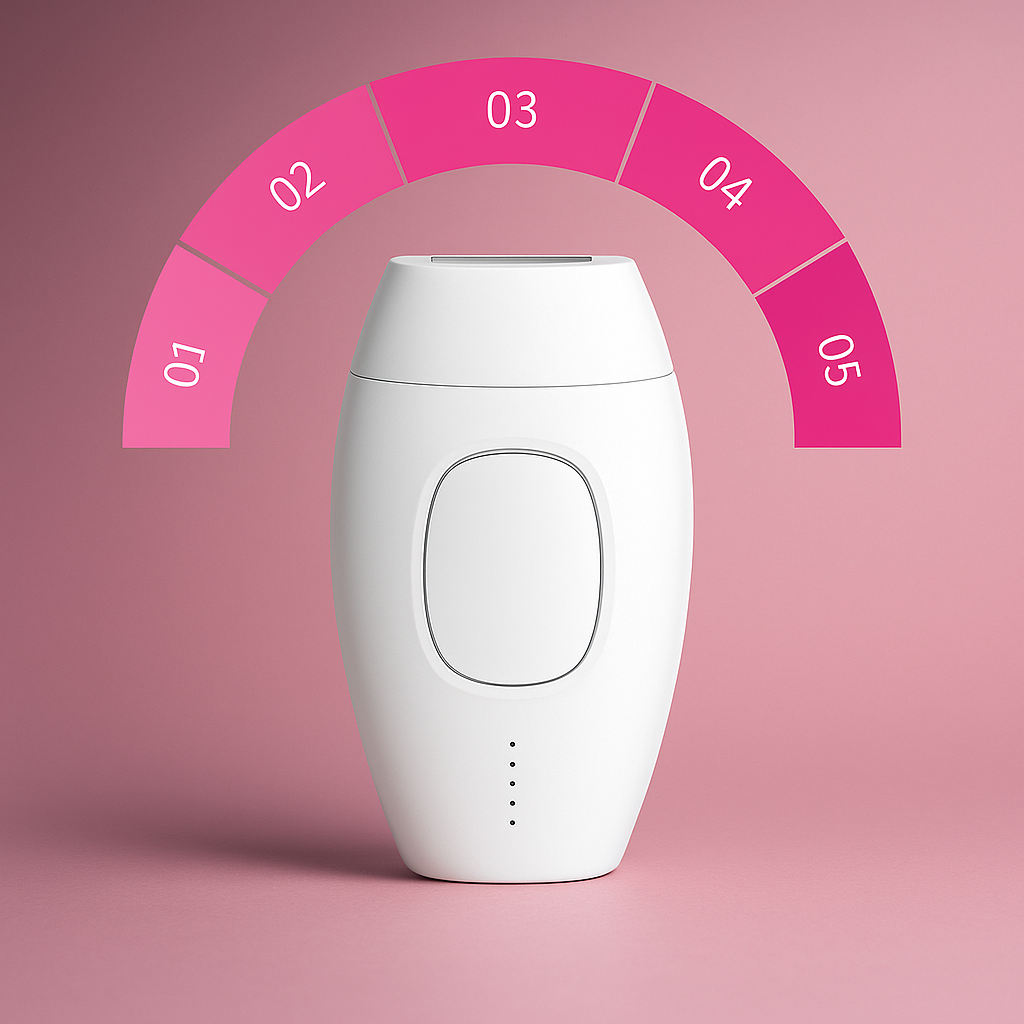 Laser Hair Removal Device for Underarms and Bikini Area