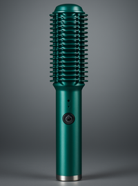 Dual-Purpose Electric Hair Comb for Curling & Straightening