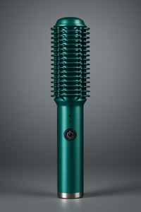 Dual-Purpose Electric Hair Comb for Curling & Straightening