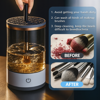 USB Plug-In Electric Makeup Brush Cleaner & Dryer
