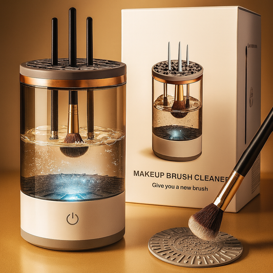 USB Plug-In Electric Makeup Brush Cleaner & Dryer