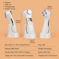 6-in-1 LED Skin Massage Beauty Device