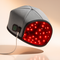 LED Scalp Massager with Red Light Therapy
