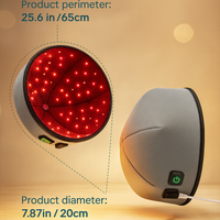 LED Scalp Massager with Red Light Therapy