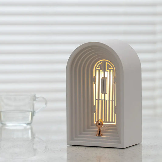 Nordic LED Table Lamp with Bluetooth Speaker and Night Light