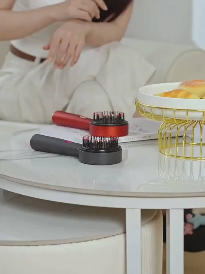 Hair Oiling Red Light Scalp Massager